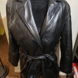 Wilson sz. Xlarge black leather jacket